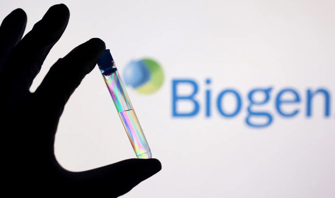 Biogen posted fourth-quarter revenue and profit that topped expectations as