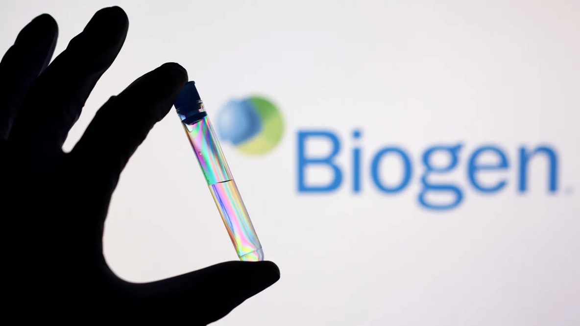 Biogen posted fourth-quarter revenue and profit that topped expectations as