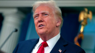 President Donald Trump said he will double the tariffs imposed