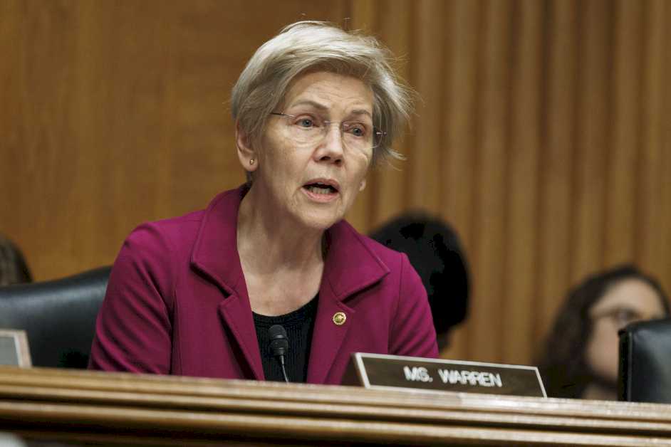 Democratic Senators Elizabeth Warren of Massachusetts and Ron Wyden of