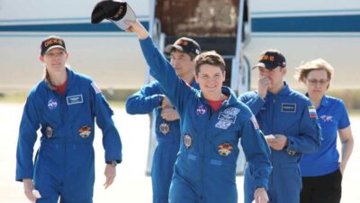 Four astronauts will soon launch to the space station — a