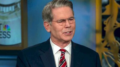 Treasury Secretary Scott Bessent said he was “not at all”