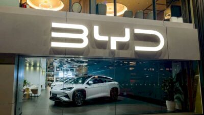 Shares of China’s BYD rallied on Tuesday after the company