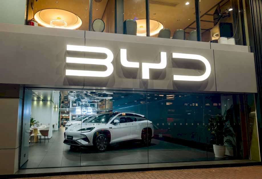 Shares of China’s BYD rallied on Tuesday after the company