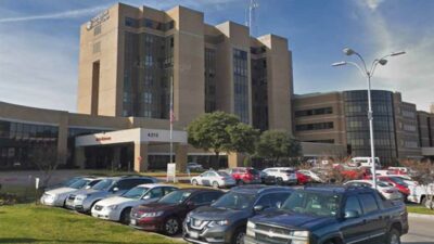 A three-year-old girl is clinging to life after suffering a