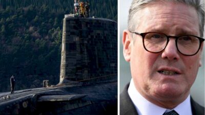 One British nuclear submarine, armed with Trident missiles, could wipe