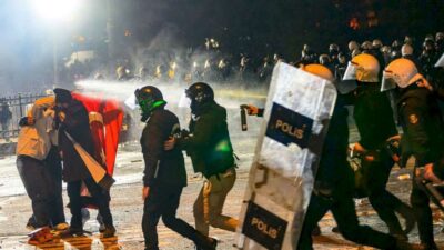 Hundreds of thousands of furious protesters have taken to the