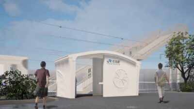 Japan will soon open the world’s first 3D-printed train station,