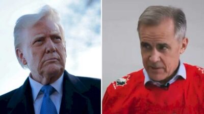 Canada’s new Prime Minister Mark Carney mocked American President Donald