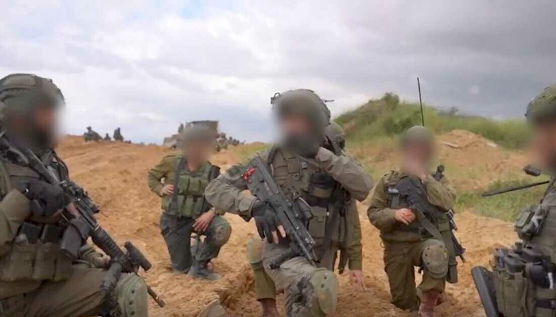 New footage shows Israeli forces continuing operations inside Gaza as