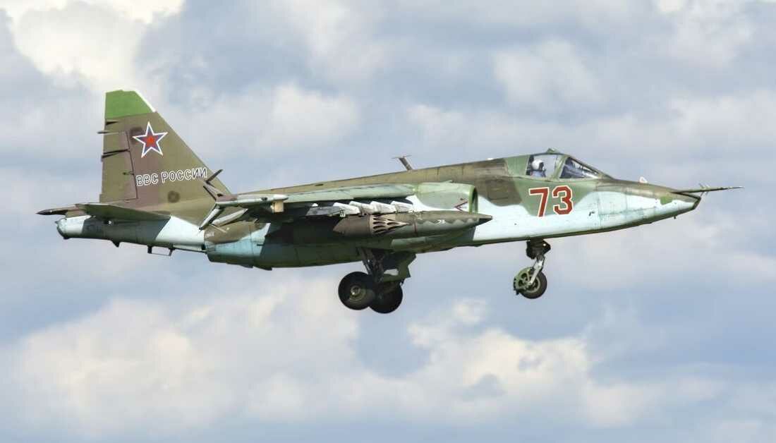 A Russian Su-25 jet crashed in the country’s far east