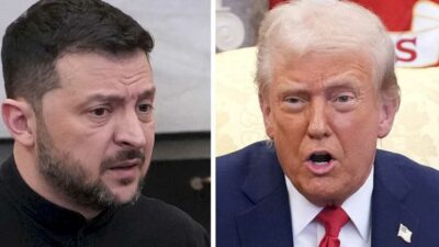 It was a meeting that shocked the world when Ukraine’s