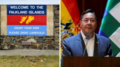 A new Falkland Islands row is brewing after the president