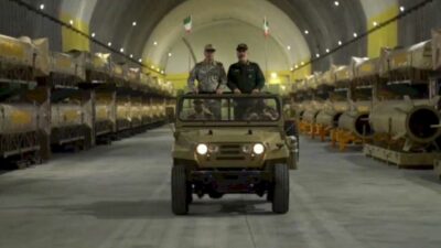 Iran has shown off a vast “missile city” complex in