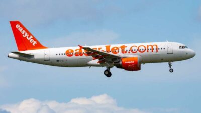 An easyJet flight from Spain to the UK was forced
