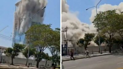 At least two people are dead after a multi-story building