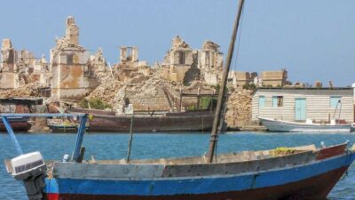 A once-prosperous town on Africa’s Red Sea coast now lies
