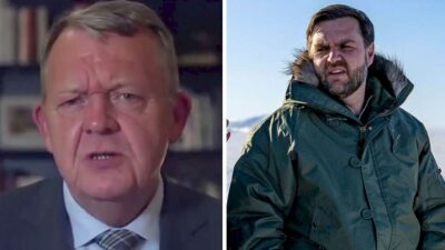 JD Vance has come under fire from Denmark’s foreign minister