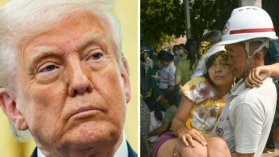 Myanmar’s earthquake is the first major natural disaster since Donald