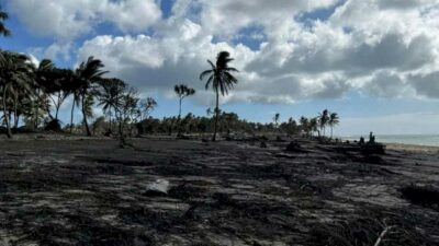 Tonga was rocked after a 7.1 magnitude earthquake struck about