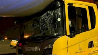 UK travellers bound for Europe were delayed when a lorry