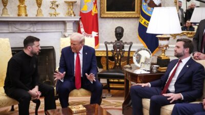 Trump and Zelensky’s High-Stakes Oval Office Meeting on Security and