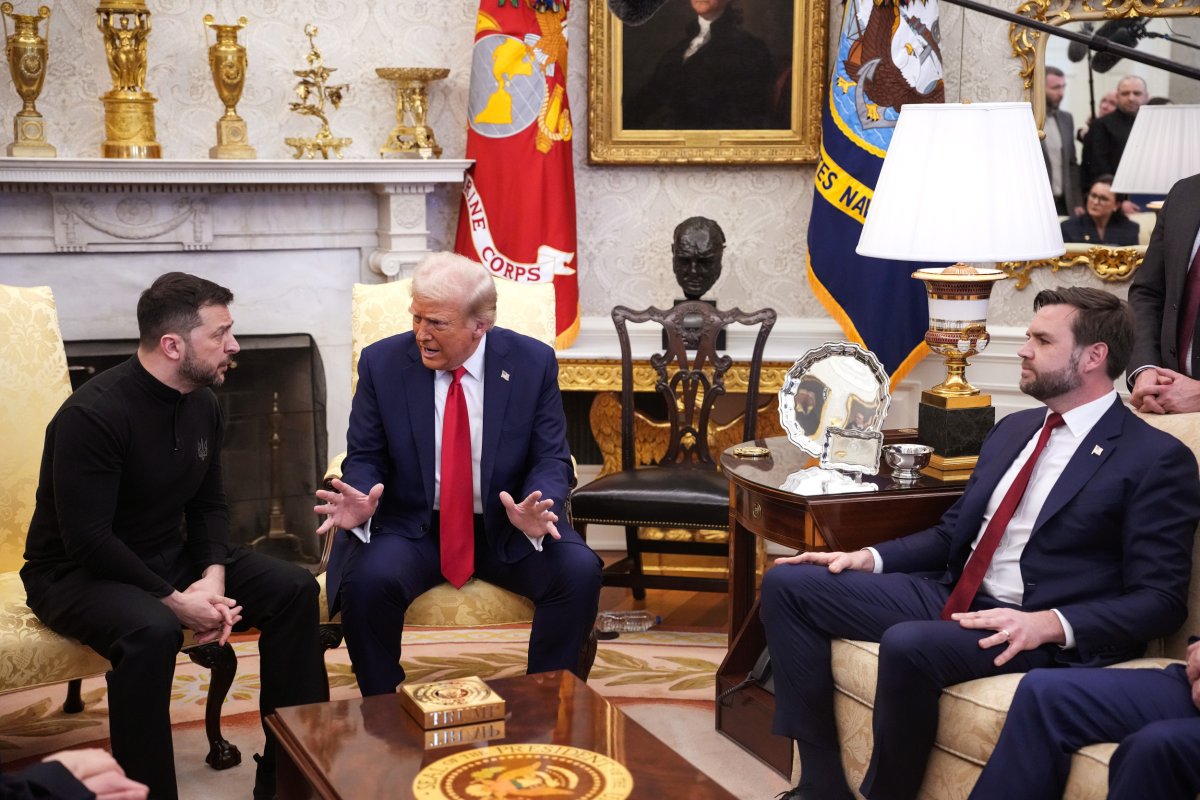 Trump and Zelensky’s High-Stakes Oval Office Meeting on Security and