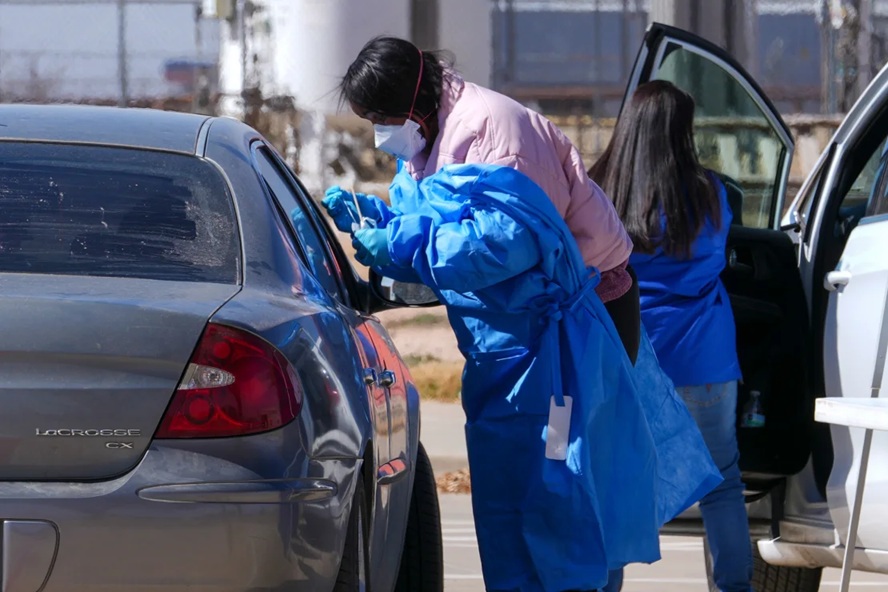 The child was unvaccinated and had been hospitalized in Lubbock,